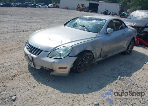 2005 Lexus Sc 430 z USA, uszkodzony, nr VIN JTHFN48Y850068369